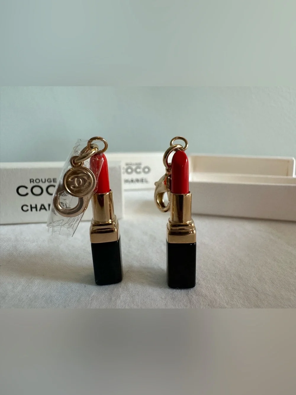 CHANEL Rouge Coco Mini Lipstick Charms NIB  collectable GWP